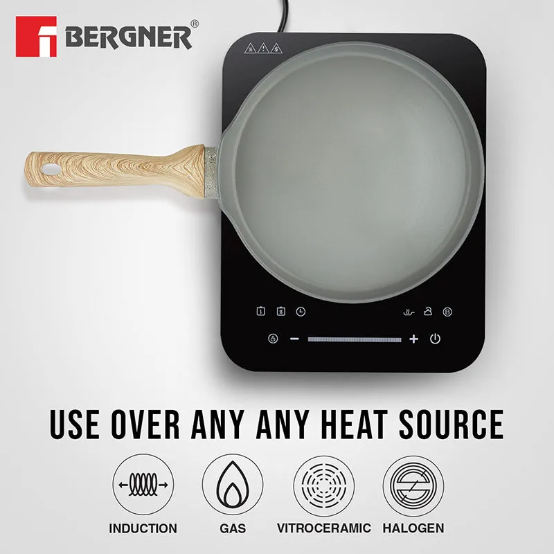 Bergner Ever Glide Induction Safe Non-Stick Dosa Tawa - 28 cm media 7