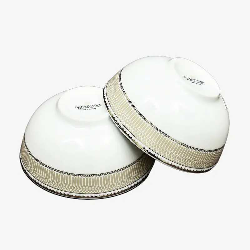 Shine Platine 24k Gold Brushed Porcelain Dinner Set - 33 Piece Set media 7
