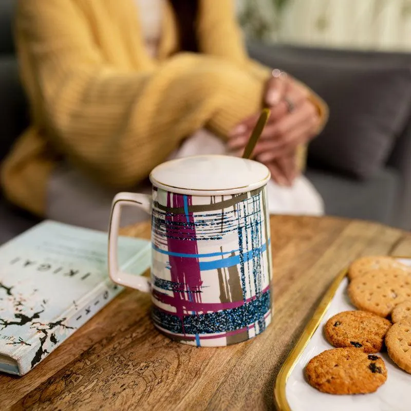 Leira Ceramic Coffee Mug (450 mL) - Two Piece Set media 1