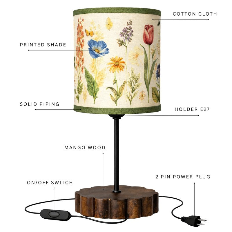 Remington Urban Cotton Table Lamp - Green media 5