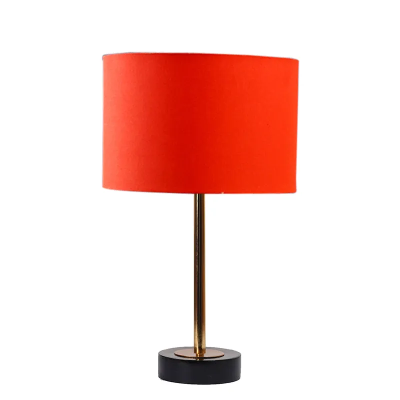 Cotin I Rodin Wooden Table Lamp - Orange,Gold,Black media 4