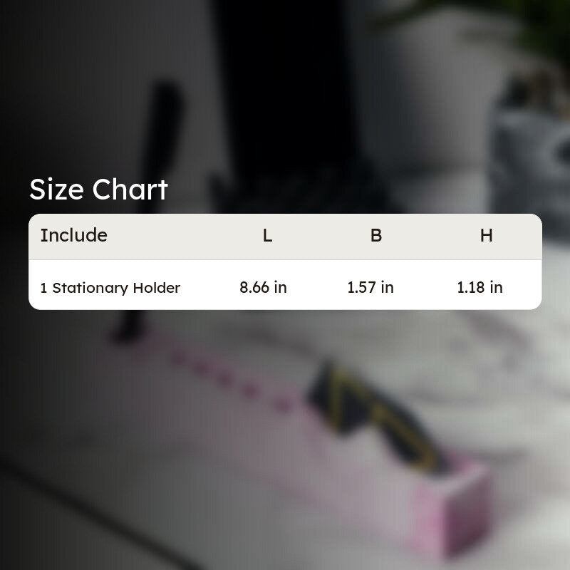 Aiden Stationary Holder - Pink media 5