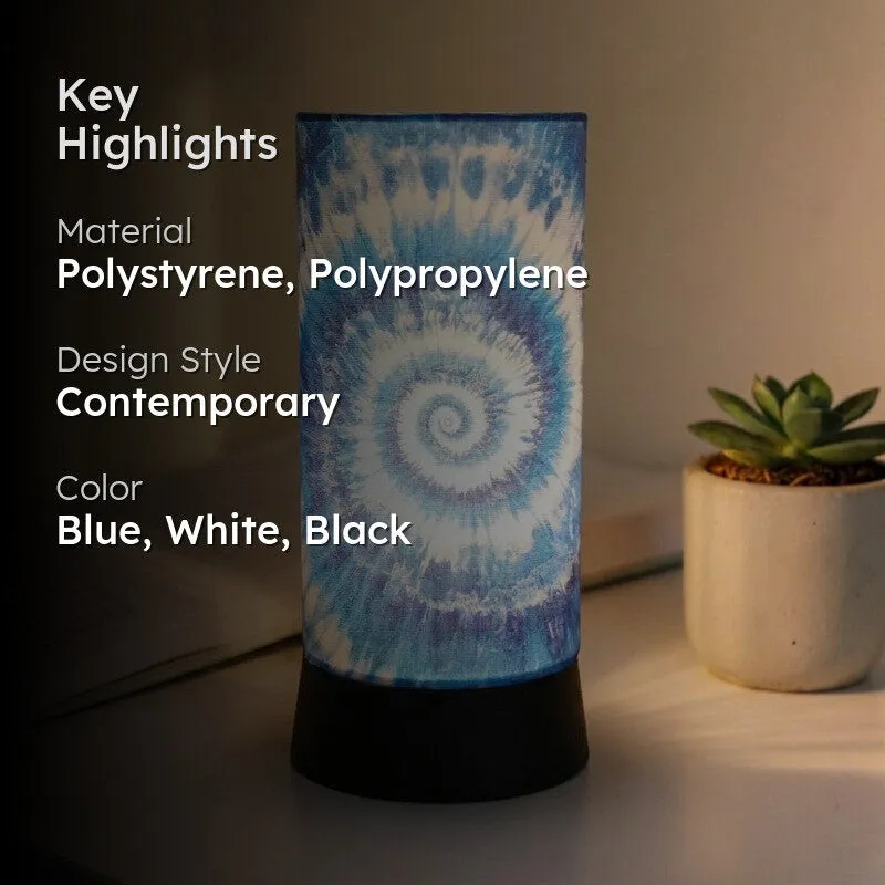 Blazing Spiral Handmade Table Lamp media 2