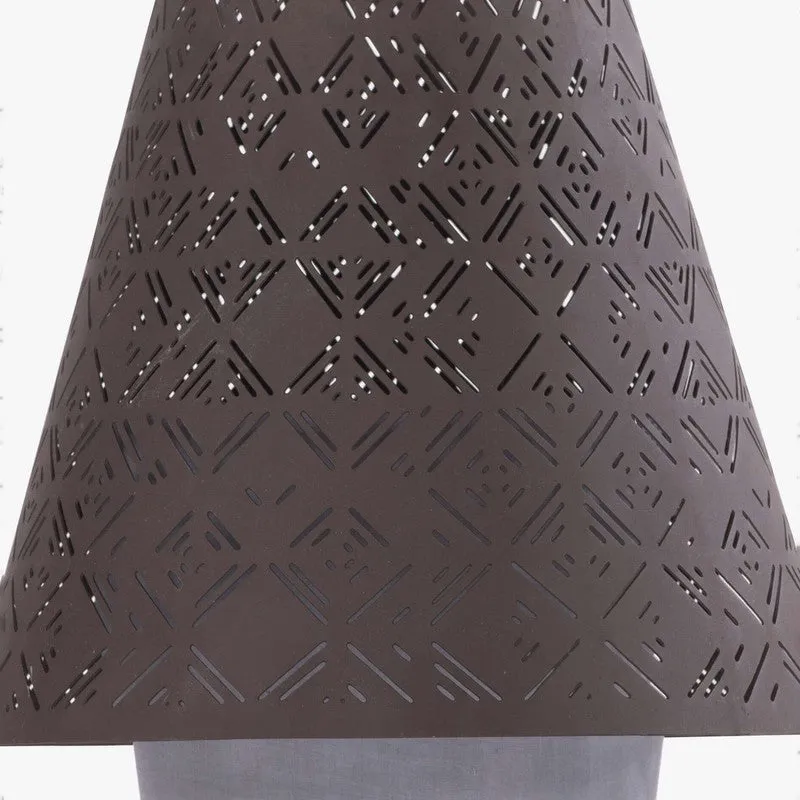 Orange Tree Killa Mild Steel Table Lamp - Grey,White media 4