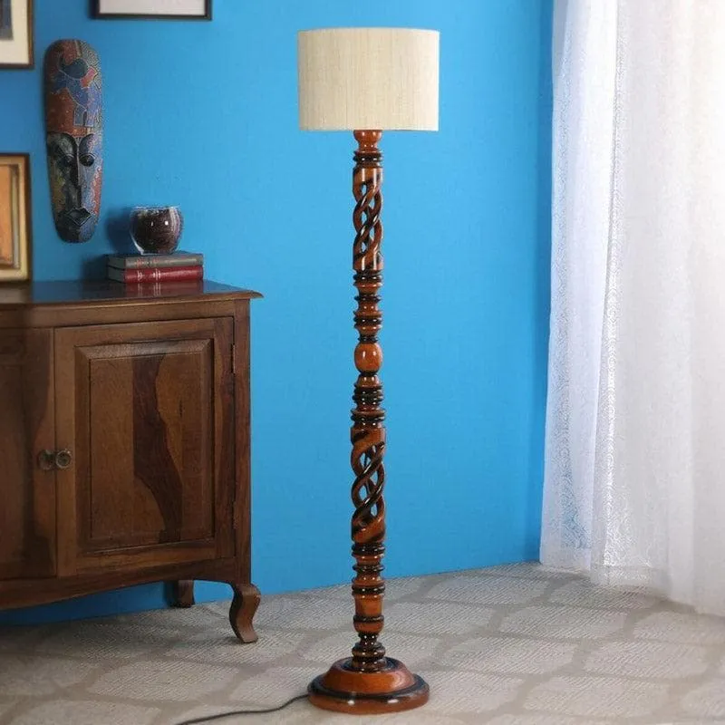 Branda Floor Lamp - White media 3