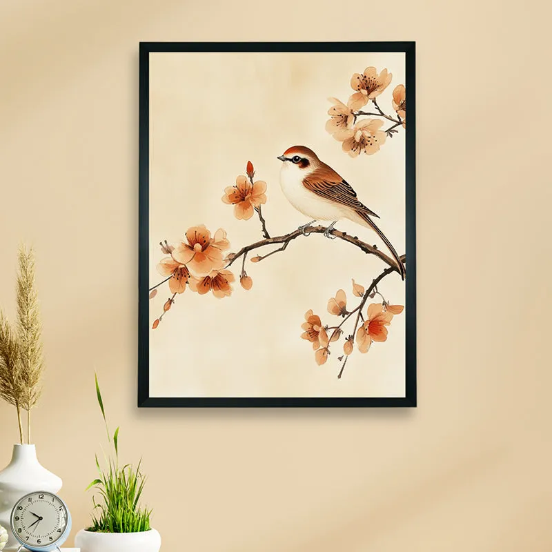 Birds Of Flower Wall Art With Resin Frame media 3