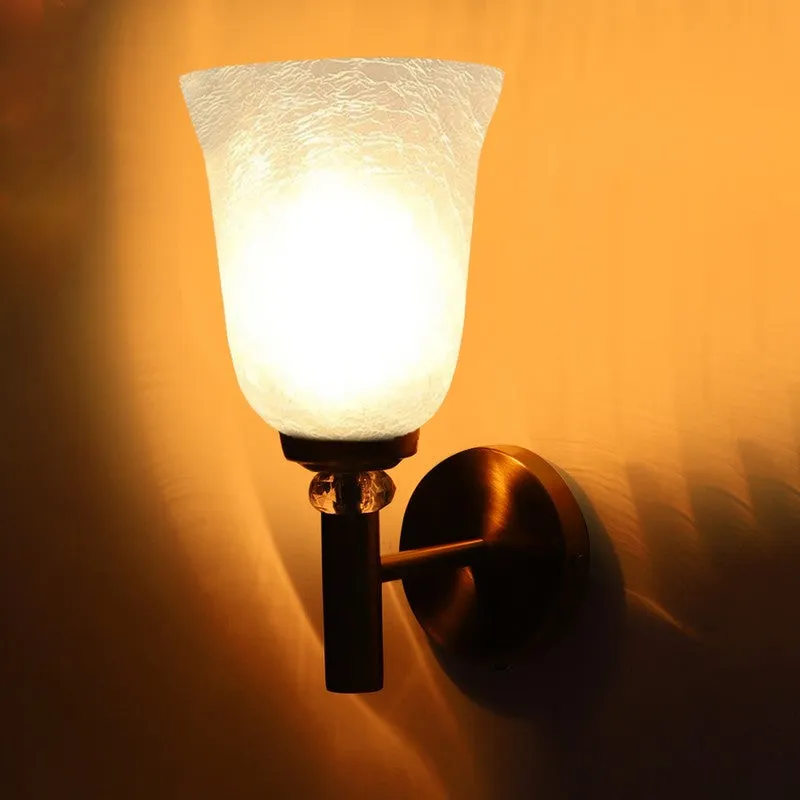Crystal Bloom Glass Wall Lamp media 8