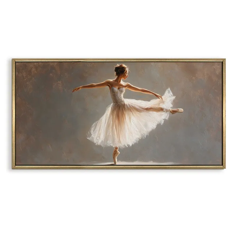 Winged Balance Canvas Wall Painting With Frame media 3