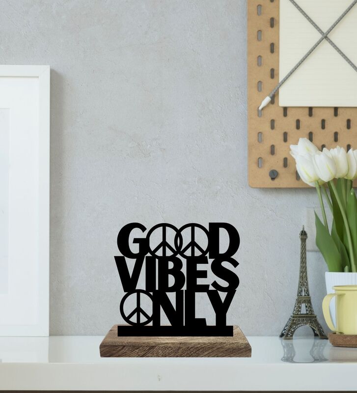 Protonic Optimism Typography Showpiece - Set Of Two media 3