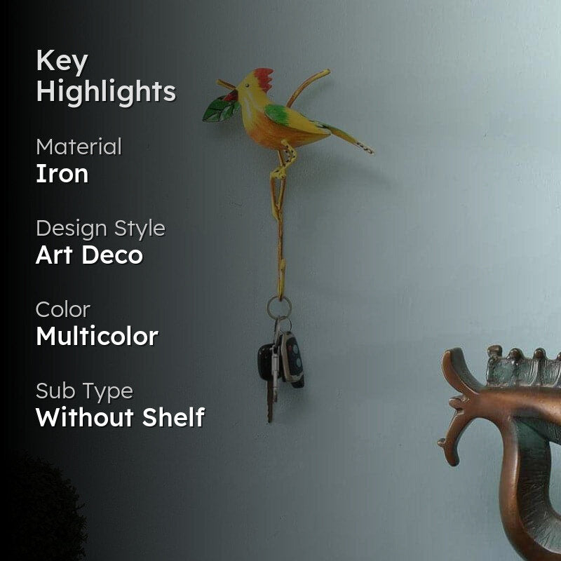 Tropical Birdie Key Holder media 2