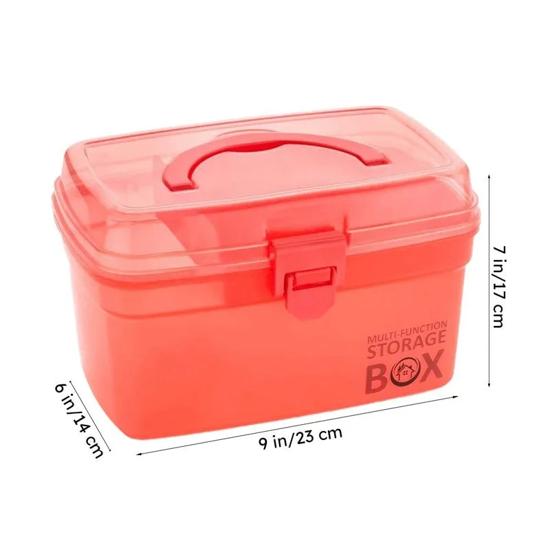 CarrySafe Plastic Storage Box - Pink media 8