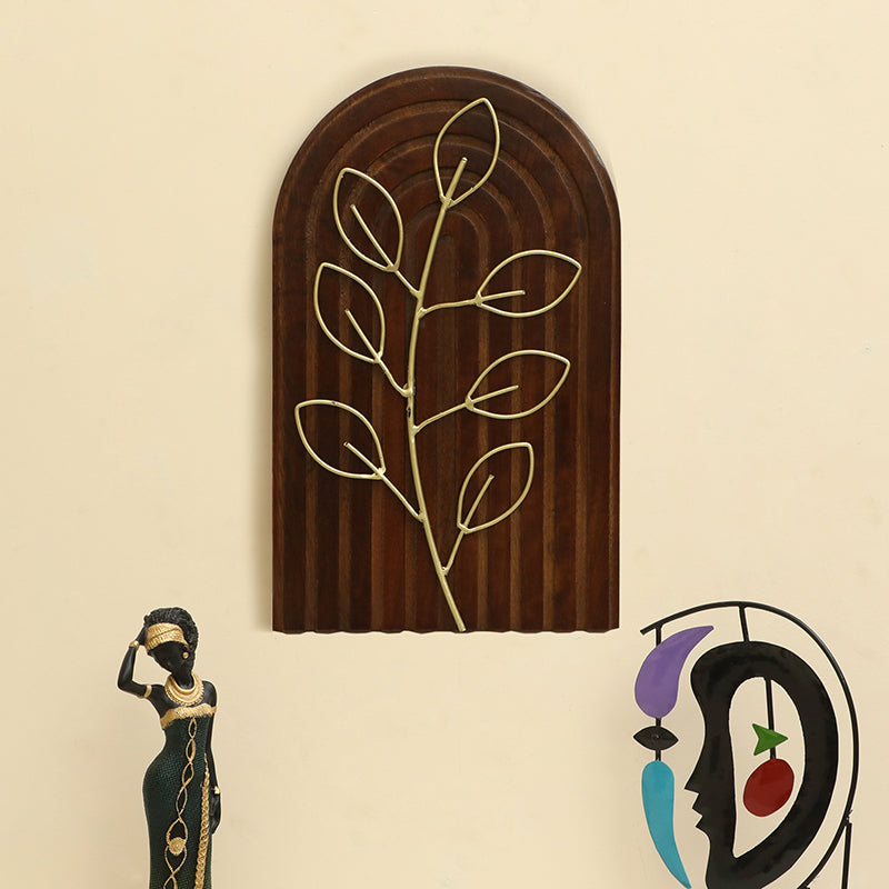 Jacques Metal & Wood Wall Accent