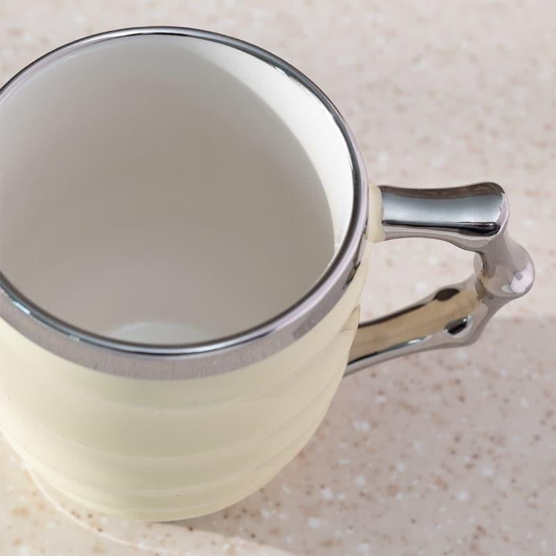 Raleigh Porcelain Coffee Mug (350 mL) - Beige media 4