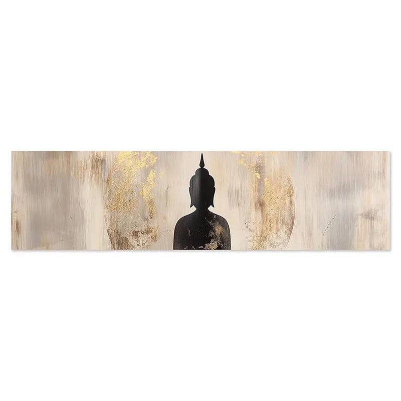 Shadow Of Gautama Spiritual Canvas Wall Art media 9