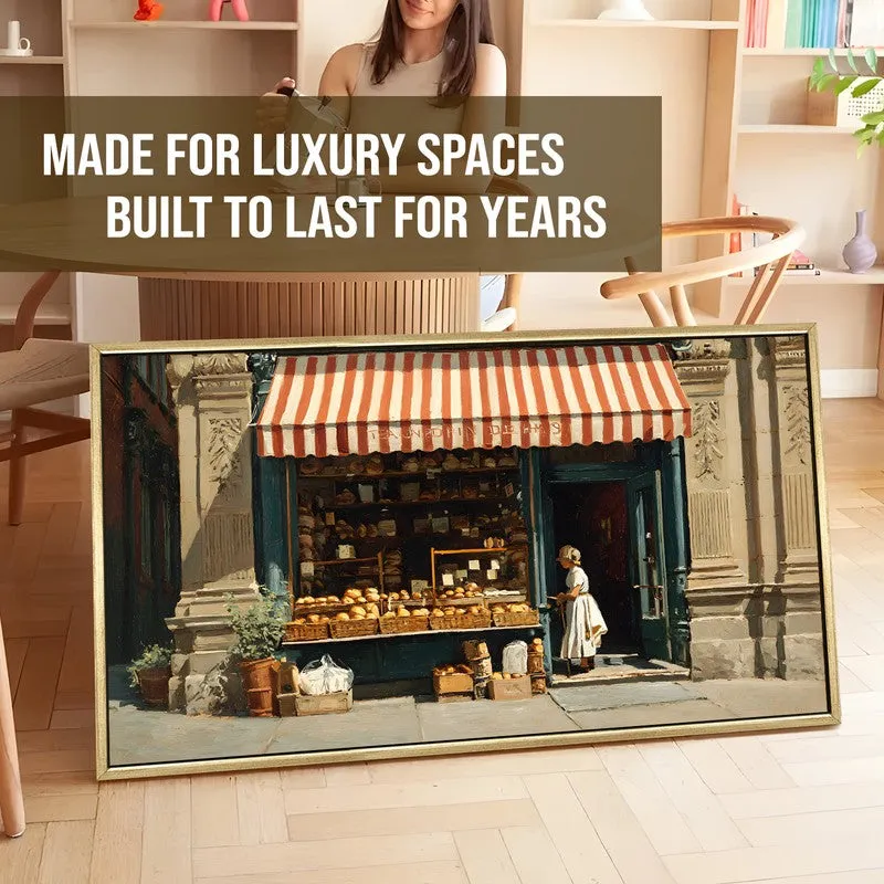 Bakehouse Canvas Wall Painting With Frame media 5