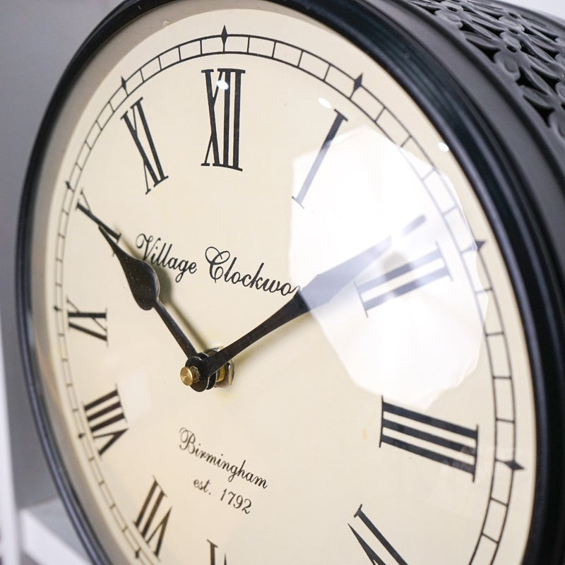 The Black Meridian Iron Wall Clock media 7