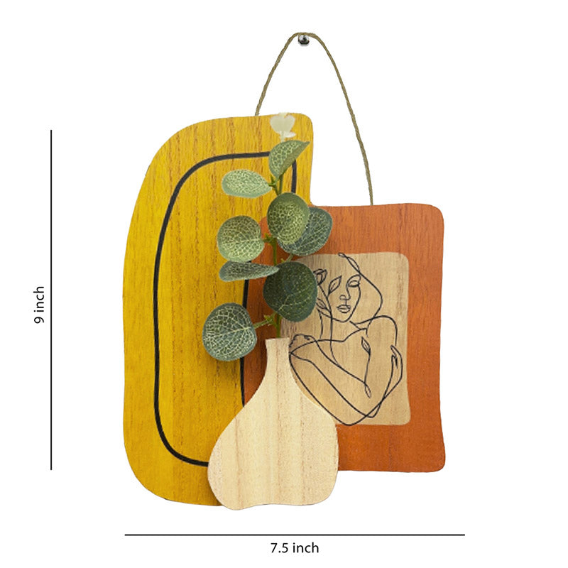 Feminine Beauty Abstract MDF Wall Accent media 6