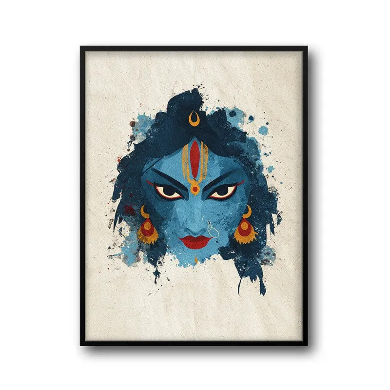Maa Kali Divine Archival Paper Wall Art media 7