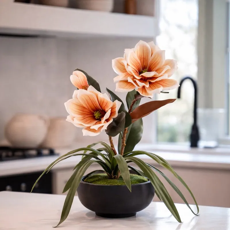 AarviDecor Soft Beige Bloom Foam Artificial Plants media 4