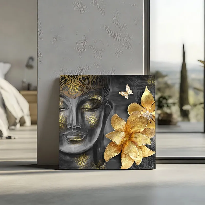 Buddha Aura Wall Painting media 5