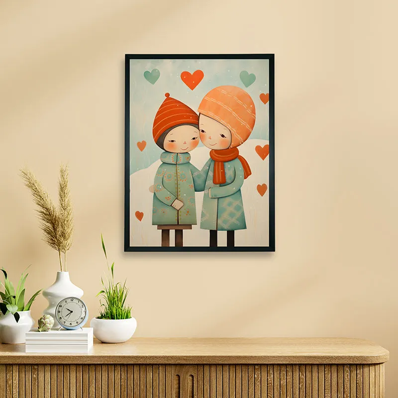Sibling Souls Canvas Wall Art media 1