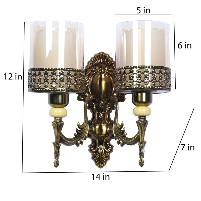 Alankara Glow Iron Wall Lamp media 8