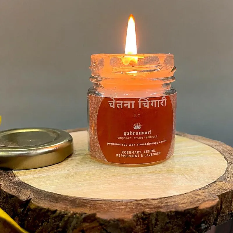 Nidra Devi Lavender Scented Candle media 4