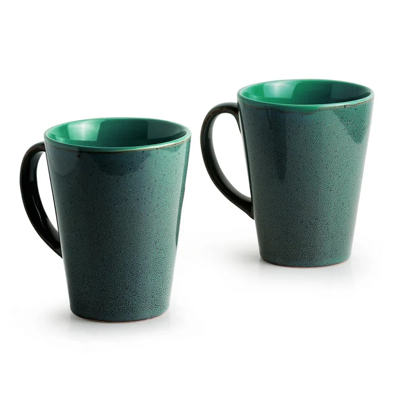 Biana Ceramic Coffee Mug (320 mL Each) - Set of Two media 5