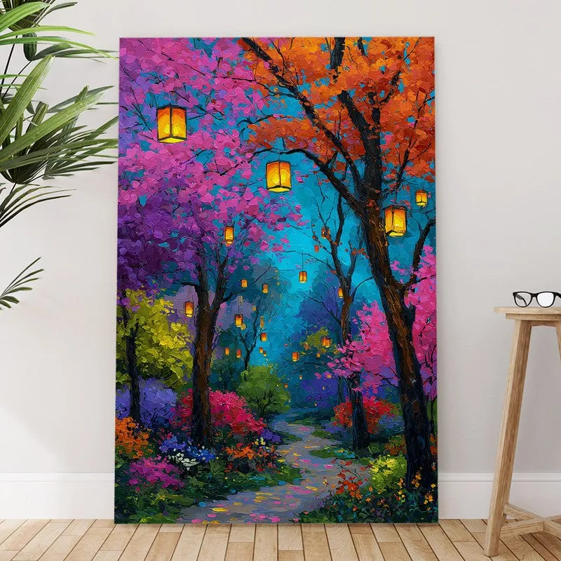 Dreamscape Forest Glow Canvas Wall Art media 6