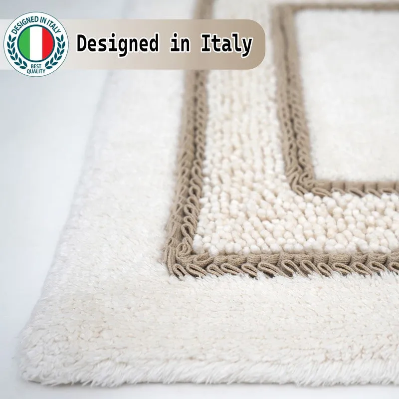 SpaStep Cotton Bath Mat (Ivory) - Set of Two media 6