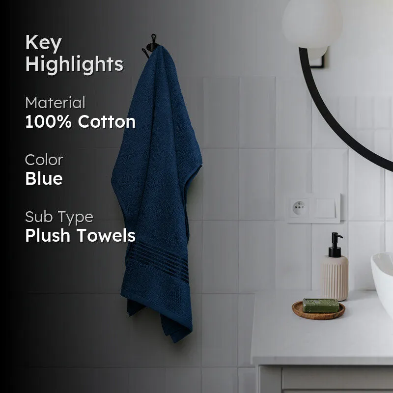 Micro Cotton LuxeDry Soothe Bath Towel - Blue media 2