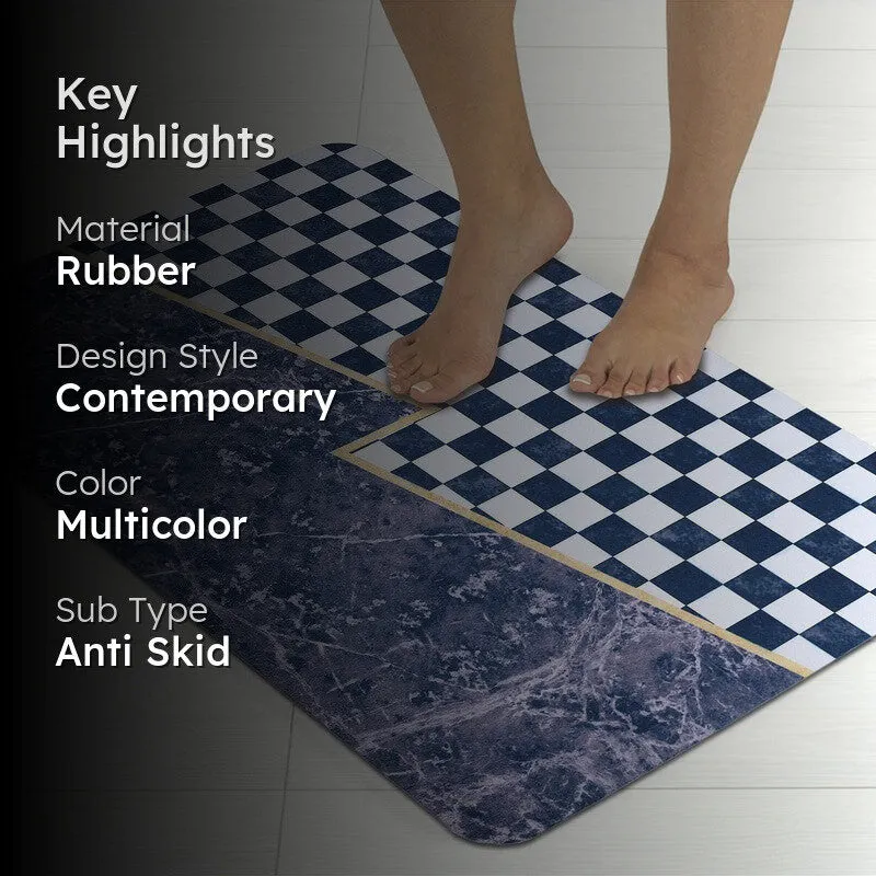 Aurvera Anti Skid Rubber Bath Mat media 2