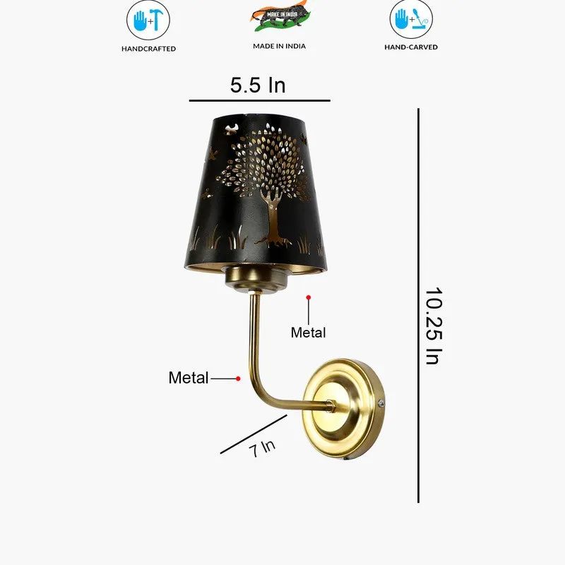 AuraCut Tree Metal Wall Lamp media 8