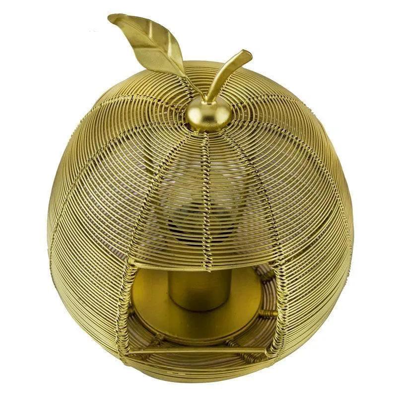 The Apple Lightastic Metal Table Lamp - Gold media 5