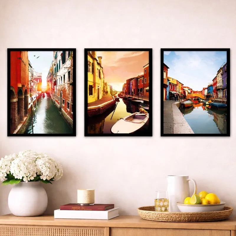 Its Venice Canvas Wall Art - Set Of Three media 4
