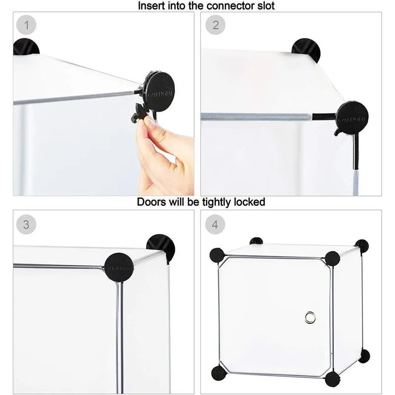 NeatWay White Metal & Plastic Racks media 3