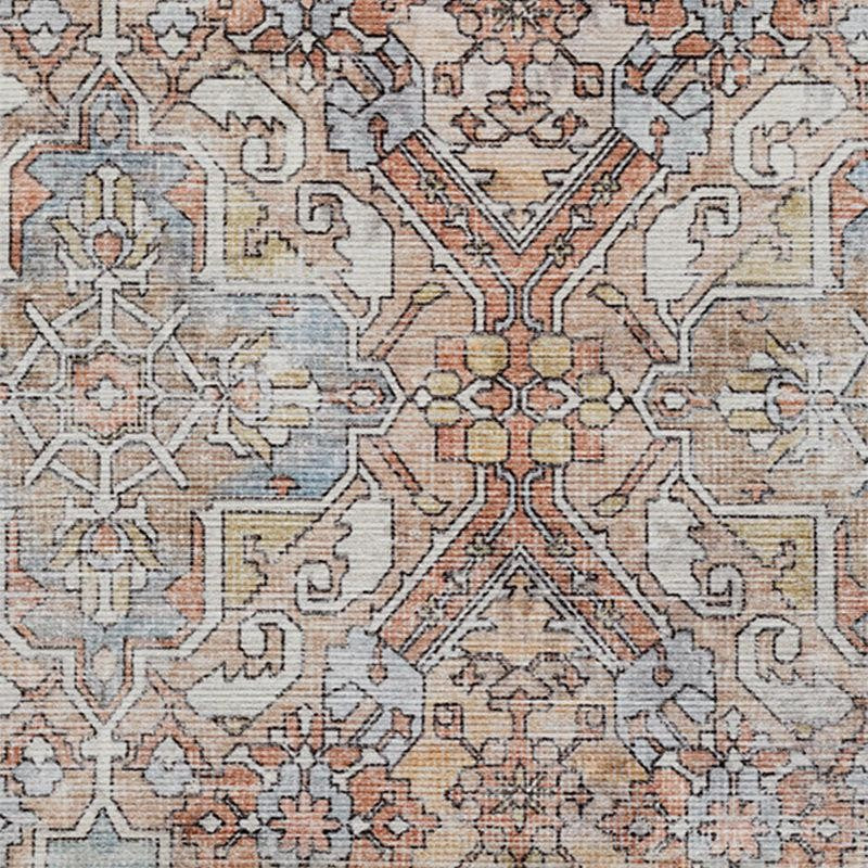 Isabella Ethnic Polyester Carpet - Beige media 6