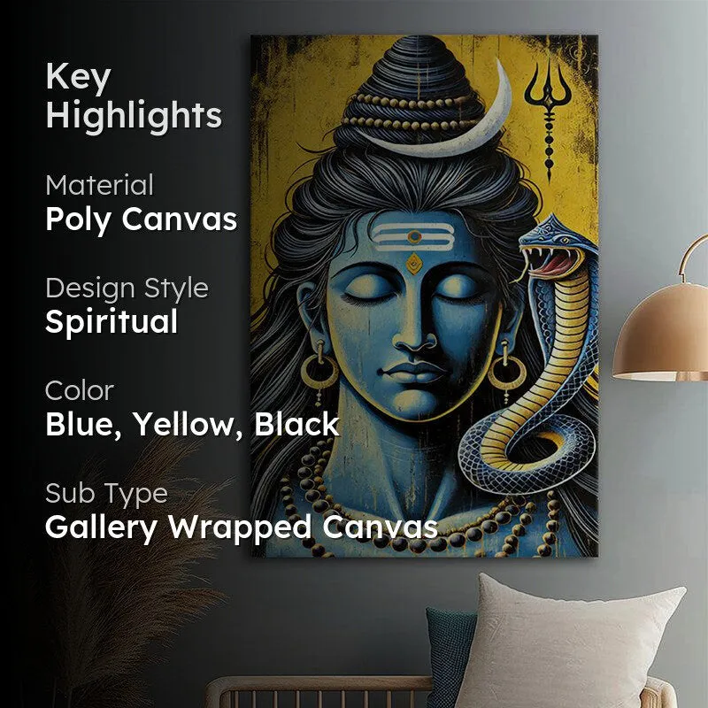 Silent Reverie Poly Canvas Wall Painting media 2