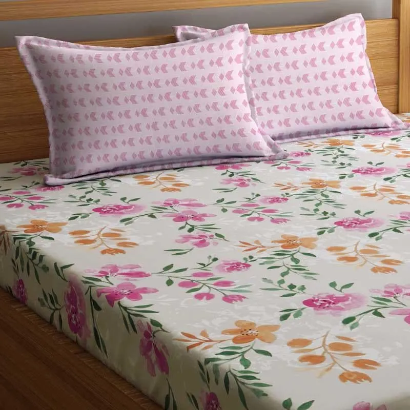 Funfair Frenzy Microfiber Bedsheet - 300 GSM media 1