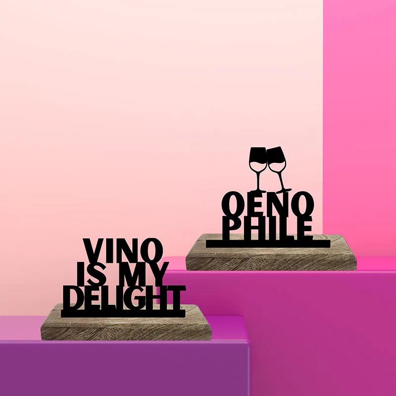 Oenophile Showpiece - Set Of Two media 1