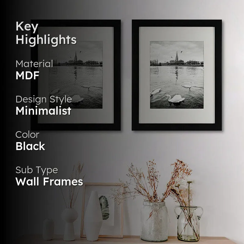 Axion MDF Photo Frame - Set Of Two media 2