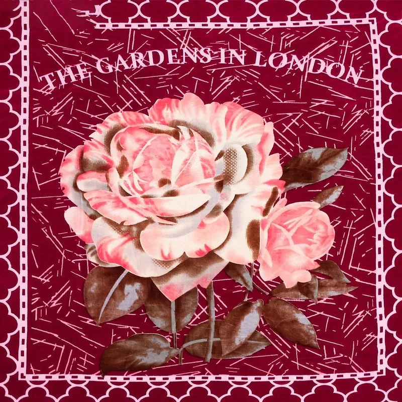 Monte Carlo Crimson Harmony Blanket - 1000 GSM media 6