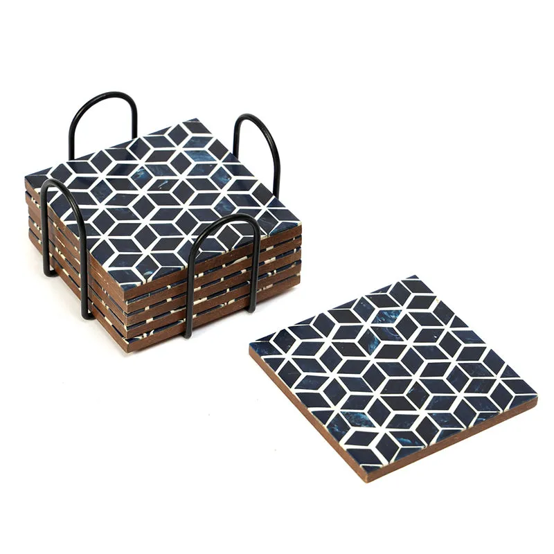 Cubra MDF Coaster - Seven Piece Set media 5