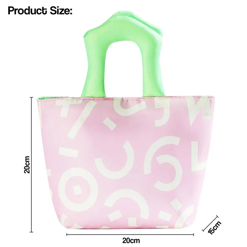 Aqua Art Lunch Bag - Pink media 6