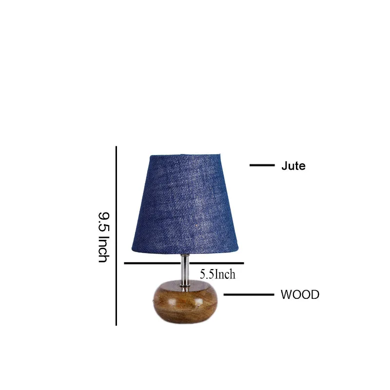 Astrova Jute Table Lamp - Blue,Brown media 5