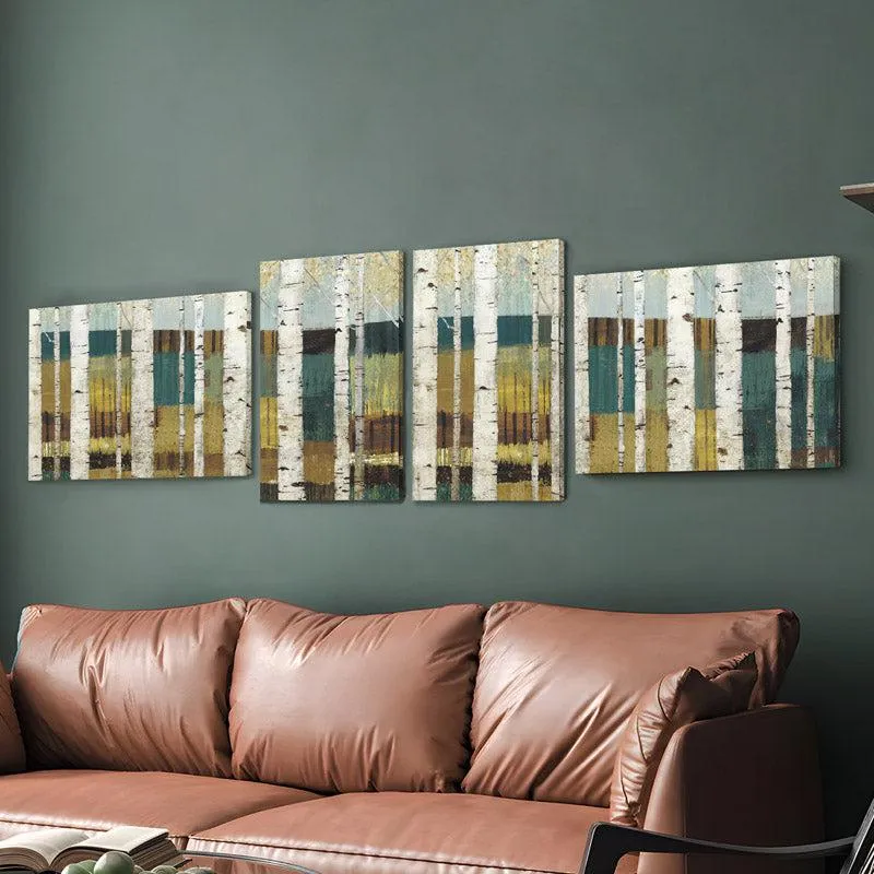 Abstarct Greina Wall Art - Set Of Four media 1
