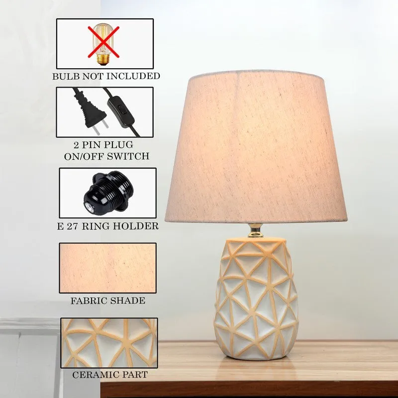 BrightHive Adaptive Ceramic Table Lamp - White media 7