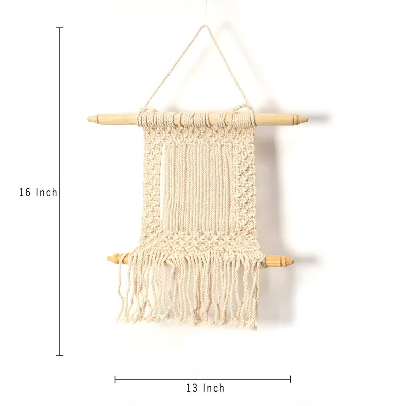 Cord & Order Macrame Cotton Wall Hanging media 5