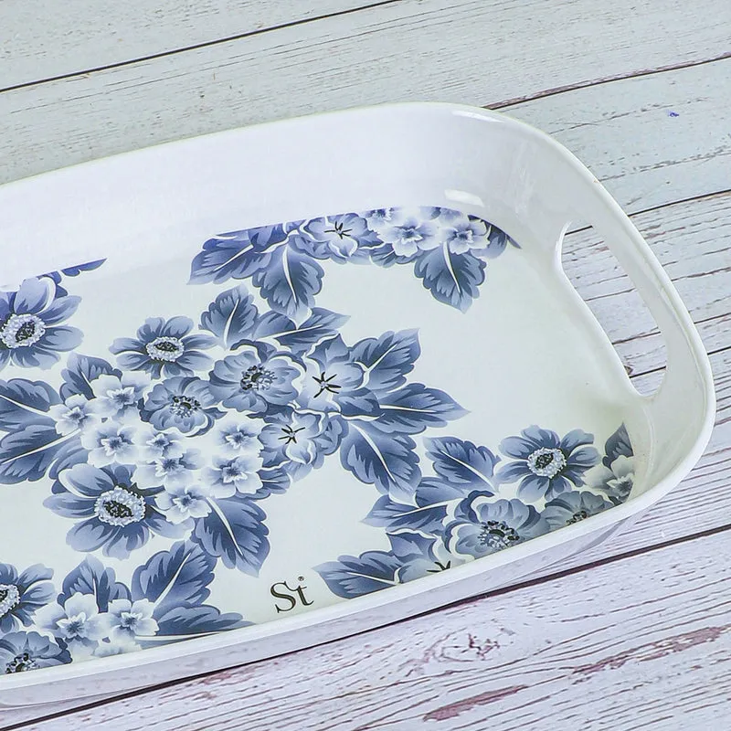 Orchid Blooms Melamine Serving Tray media 3