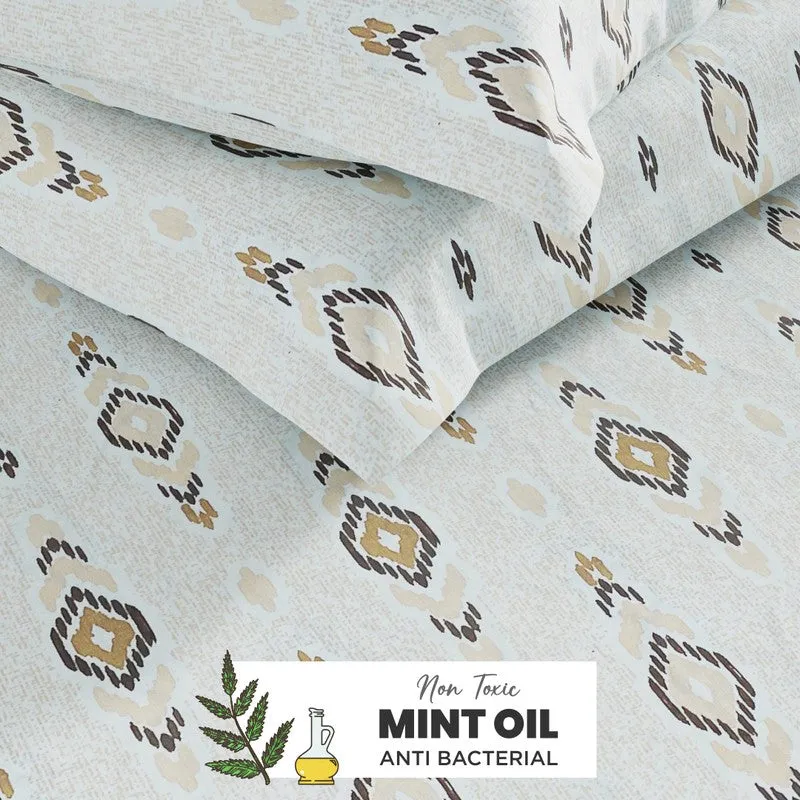 Deynor Cotton Bedsheet (Brown) - 144 TC media 6